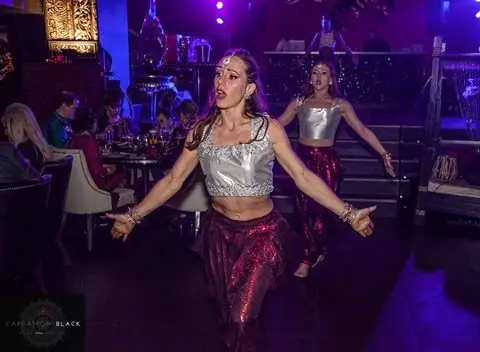 Image of bollywood dancers performing in Harrogate